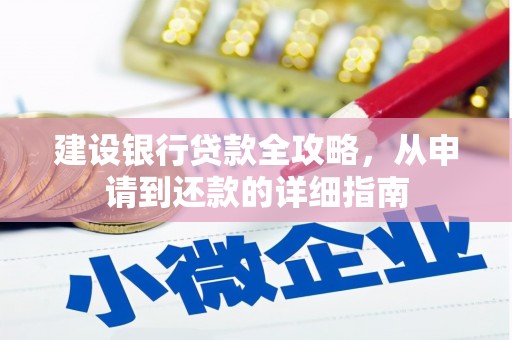 勐海建设银行贷款全攻略，从申请到还款的详细指南