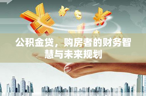 濮阳公积金贷，购房者的财务智慧与未来规划