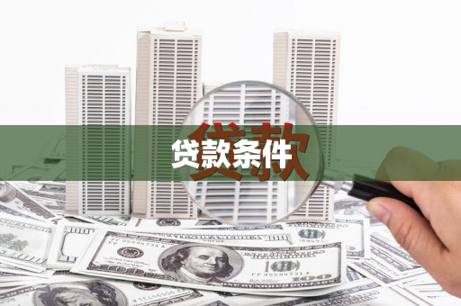 沈丘贷款条件