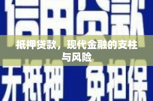 新林抵押贷款，现代金融的支柱与风险