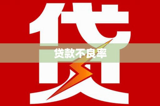 松山贷款不良率
