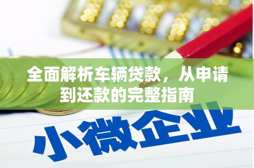 岳阳全面解析车辆贷款，从申请到还款的完整指南