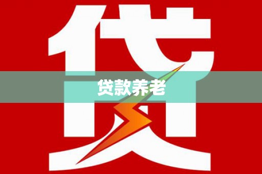 阳西贷款养老