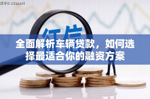 临西全面解析车辆贷款，如何选择最适合你的融资方案