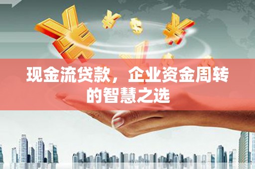 河源现金流贷款，企业资金周转的智慧之选