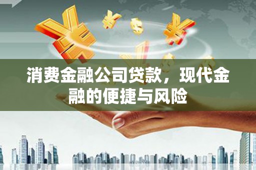 荔波消费金融公司贷款，现代金融的便捷与风险