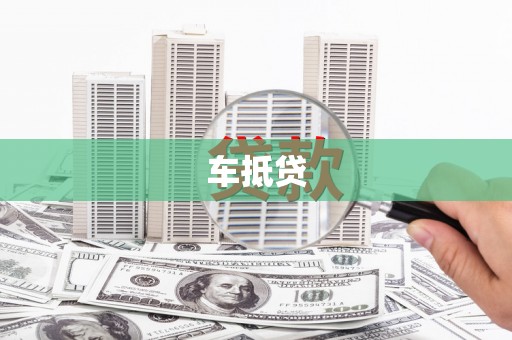 芦山车抵贷